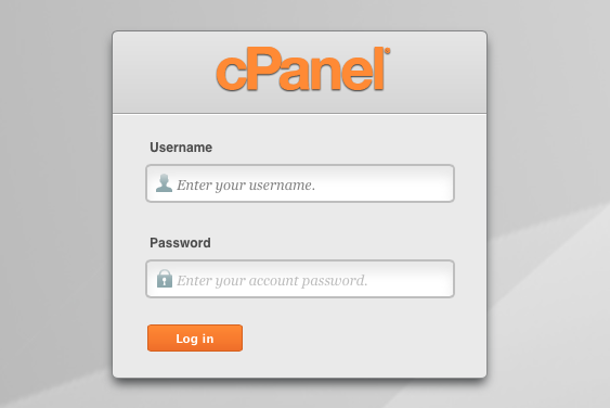 cPanel Login