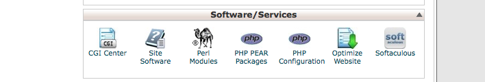 cPanel Software/Services