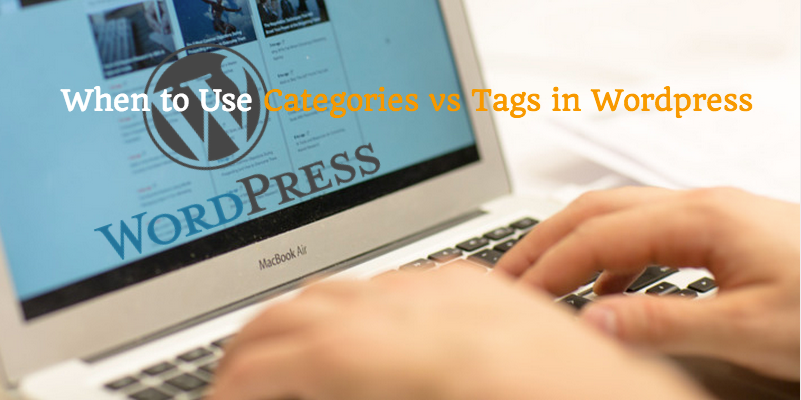 WordPress category vs tag image